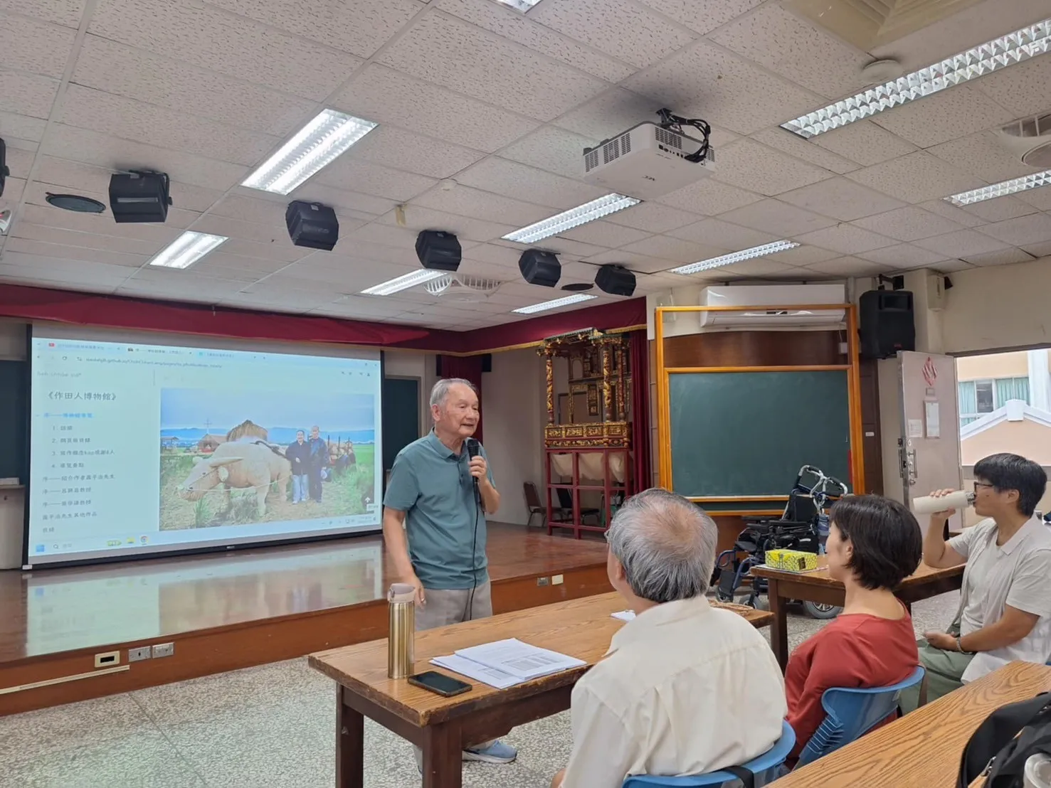 蕭平治-「作田人博物館kah往時中師ê心適代」│20241119 第2張
